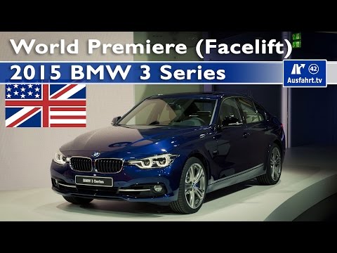 2015 BMW 3 Series Facelift Woldpremiere in Munich (English)