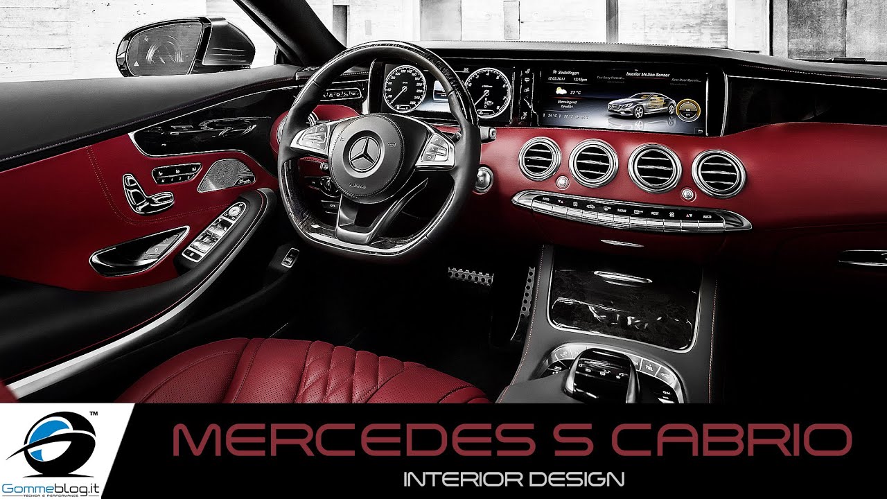 Mercedes-Benz S-Class Cabrio | INTERIOR DESIGN