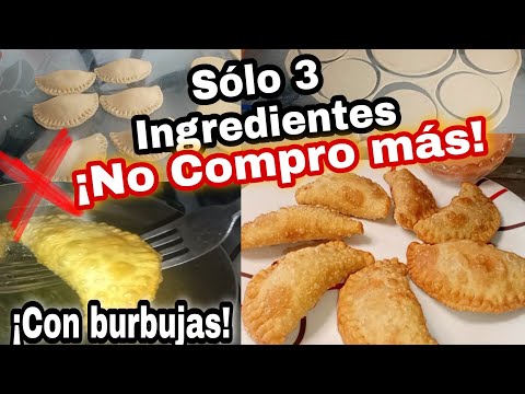 How to make DOUGH FOR CAKES OR EMPANADILLAS Perfect, fast and authentic Mini TAPAS for parties