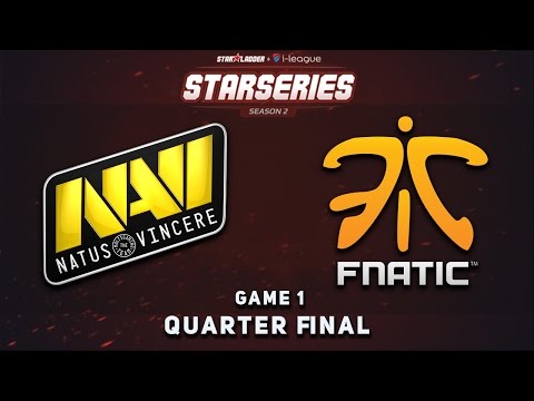 NaVi vs. Fnatic - Game 1 @ SL i-League StarSeries S2, Dota 2