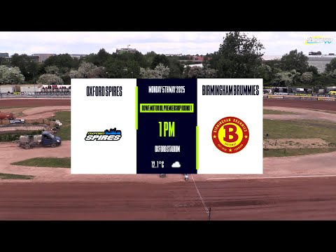 OXFORD 'Spires' vs BIRMINGHAM 'Brummies' | ROWE Motor Oil Premiership R1 | OXFORD SPEEDWAY TV 2025