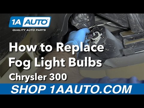 How to Replace Fog Light Bulbs 05-10 Chrysler 300
