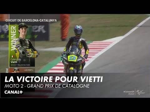 La victoire pour Vietti - Grand Prix de Catalogne - Moto 2