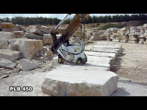 Simex PLB 450 planer for excavator - Quarrying