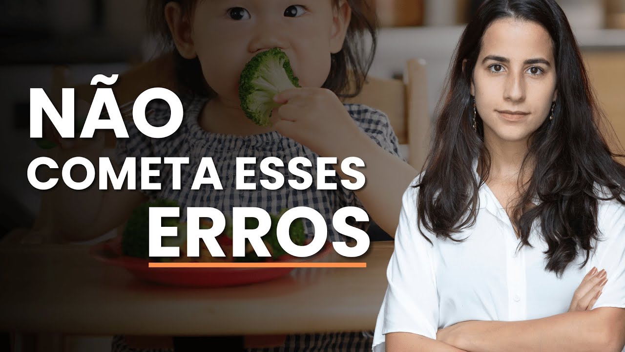 ❌ 4 ERROS que você NÃO DEVE cometer na hora da INTRODUÇÃO ALIMENTAR!! | Dra Jannuzzi