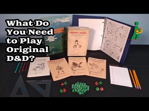 What Do You Need to Play Original D&D? | Recommended Equipment | Wandering DMs S06 E05