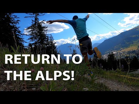 Training For UTMB 2022: Episode 3 Travel to Verbier Race | SAGE CANADAY Running VLOG