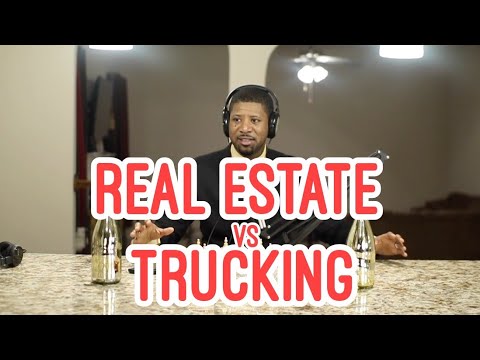 Real Estate vs Trucking, $70,000 Investment, Why I am Not Buying More Realestate Video