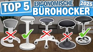 TOP 5 ERGONOMISCHE BÜROHOCKER 2025 - Test & Vergleich