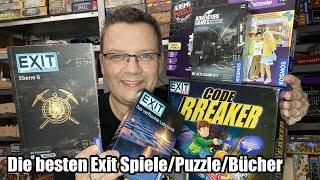 Die besten Exit Spiele/Puzzle/Bücher und noch viel mehr (Kosmos)
