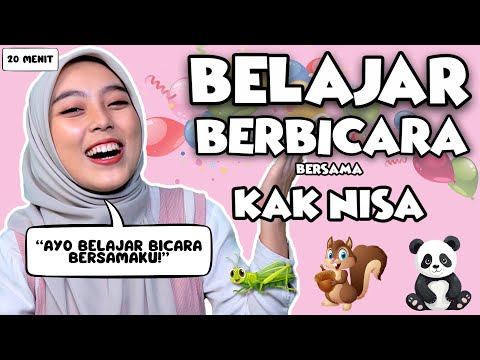 Mengenal Kata Untuk Balita - Kata Pertama Bayi, Lagu Interaktif,Belajar Dan Bermain Bersama Kak Nisa
