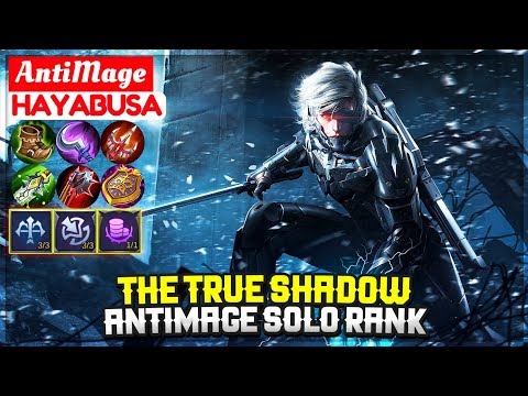 The True Shadow, Antimage Solo Rank [ AntiMage Hayabusa ] Mobile Legends