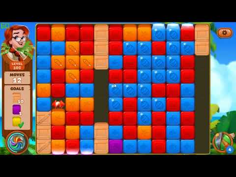 Lost Island Blast Adventure level 105