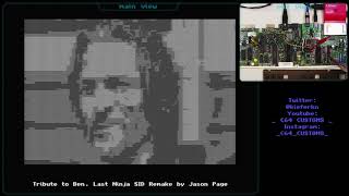 C64 Music - Tribute to Ben. Last Ninja SID Remake by Jason Page