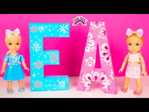 Elsie and Annie Art Class at School - Repainting Project🎨