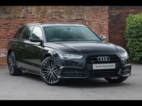 YA18SUF AUDI A6 AVANT TDI QUATTRO S LINE BLACK EDITION BLACK 2018
