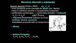 Structura substanţei.