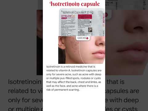 20mg isotroin isotretinoin capsules
