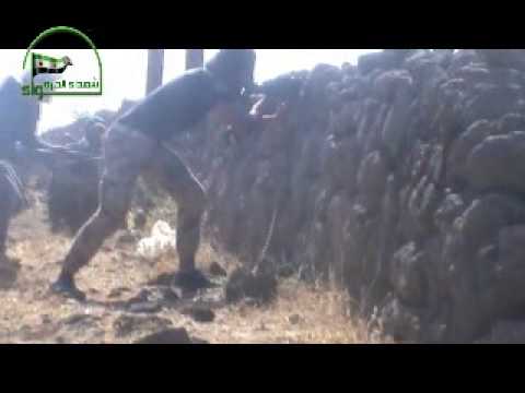 التصدي لقوات النظام في قرية مجدولية في ريف القنيطرة من قبل لواء شهداء الحارة ضمن مجريات معركة والشمس وضحاها