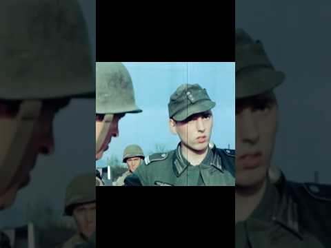 A young german soldier has surrendered to the Americans #ww2 #history #army #war