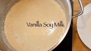 Vanilla Soy Milk