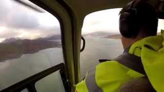 Flying around the Highlands & Islands of Scotland by Helicopter