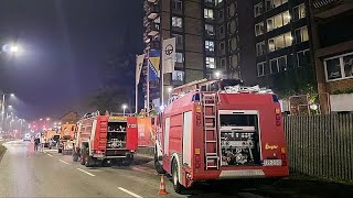 Brand in einem Altenpflegeheim in Bosnien: Mindestens 11 Menschen sterben