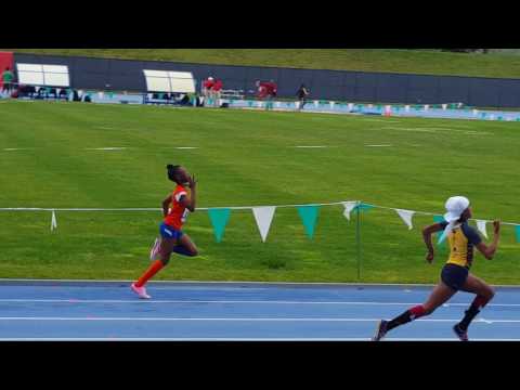 9-10 100m dash qualifier Novas girls and boys (multiple heats)