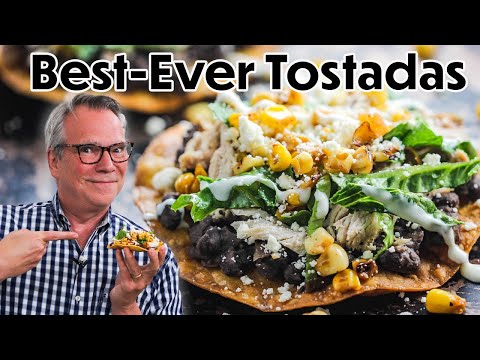 This is the BEST Tostada you will ever eat!