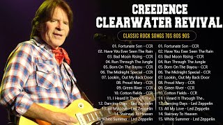 Creedence Clearwater Revival Greatest Hits Playlist - Best Classic Rock Songs 80s 90s