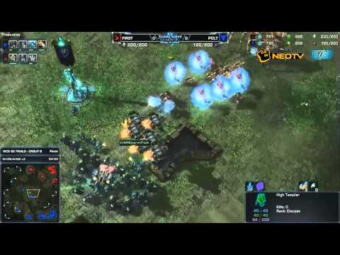 WCS第二赛季全球总决赛 First vs Polt