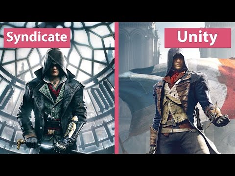 Assassin's Creed – Syndicate vs. Unity Graphics Comparison [FullHD][60fps]