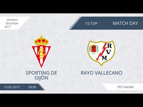 AFL 17.  Spain Segunda.  Sporting de Gijón-Rayo.  Day 15.