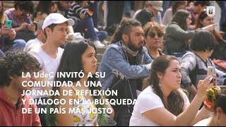 #EncuentrosUdeC: La #UdeC reflexiona cómo construir un país más justo