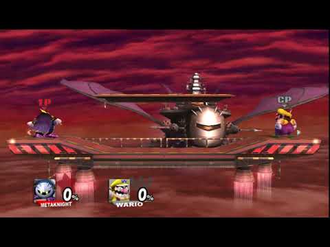 Dairantou Smash Brothers X Meta Knight's Taunts