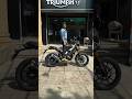 Delivery Of The New Triumph Scrambler 400x Triumph Triumphscrambler400x Scrambler400x Newbike