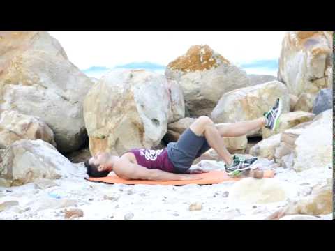 Destabalized single leg pelvic raises