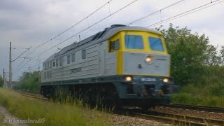 preview picture of video 'Ludmiła czyli BR232 CapTrain luzem + Rp1 - Zielona Góra (HD)'