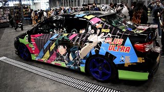 Itasha Cars by Senpai Squad at Anime NYC 2021 [My Hero Academia, Demon Slayer, DanMachi]