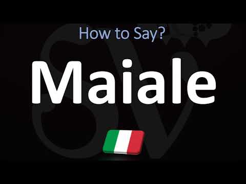 How to Say 'PORK' in Italian? | How to Pronounce Maiale? (Also PIG!)