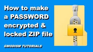 How to Make a Password Protected ZIP File - Encrypted & Locked