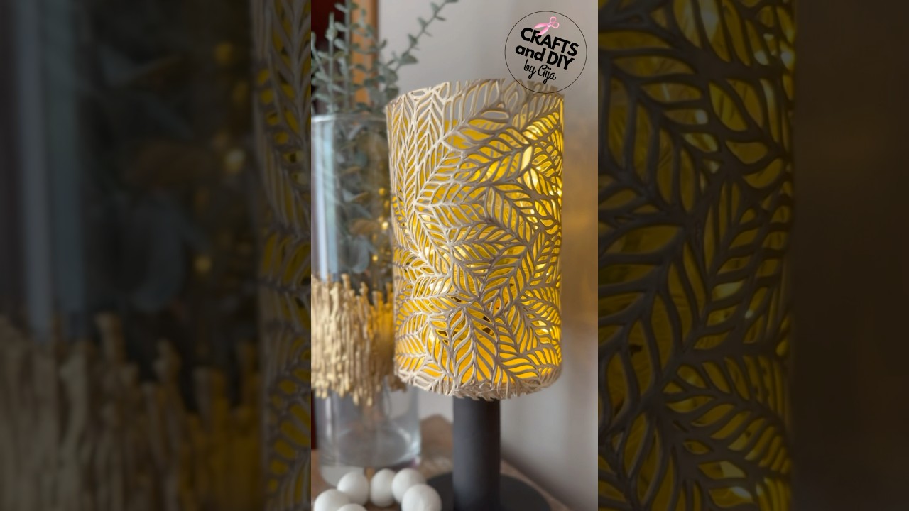 Genius DIY: Make a Lamp from a Table Mat! ✨