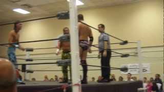 preview picture of video 'Justin Cage v. Nicky Oceans v. Matt Hardy - NWS 6.1.12'