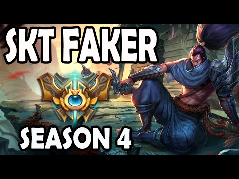 SKT T1 Faker Yasuo vs Riven MID Ranked Challenger Korea