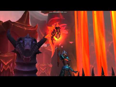 Me getting Fyr'Alath The Dreamrender the legendary Axe before rellin xd