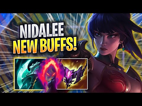 KOREAN CHALLENGER TRIES NIDALEE WITH NEW BUFFS! - Korean Challenger Plays Nidalee JUNGLE vs Evelynn!