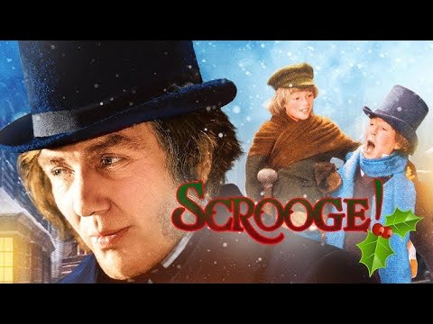 Scrooge (1970) Albert Finney, Alec Guinness, Edith Evans, Musical, Movie Full HD