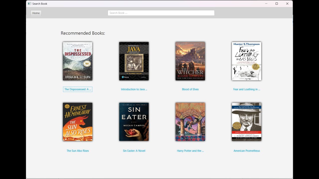 JavaFX project | Library Management System | Using Java, JavaFX, MySQL