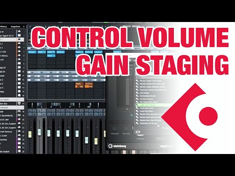 Ideas for controlling volume in Cubase -  Gain staging