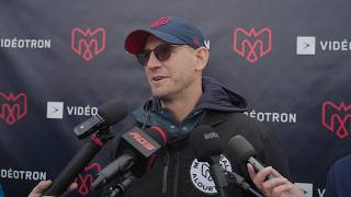 Disponibilités médias - Jason Maas, Davis Alexander, Mario Alford et Micah Awe